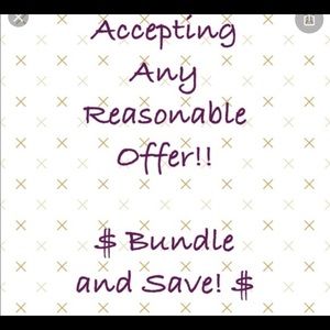 Bundle and Save - make me an offer!